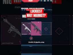 Luckiest Night Market Ever?