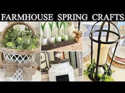 7 BEAUTIFUL (Spring) Farmhouse Dollar Tree Crafts | Heidi Sonboul DIY