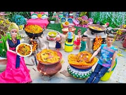 Barbie Routine in Indian Village|gudiya wala Epi-252|Barbie barbie|barbie ki kahani