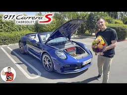 What It's Like to Live with a 2025 Porsche 911 S Cabriolet (POV)