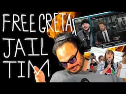 Tim Pool On Daily Show AND Greta Gets Taken