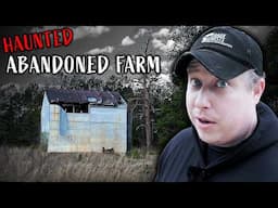 (I CAN'T BELIEVE IT'S HAUNTED) Exploring an OLD ABANDONED FARM ALONE