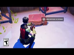 Opening the Suitcase of Patience in Fortnite