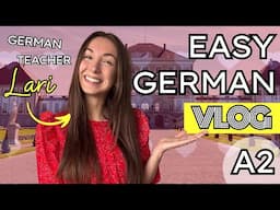 EASY GERMAN Learning Vlog for Beginners | COMPREHENSIBLE INPUT (LOVE)
