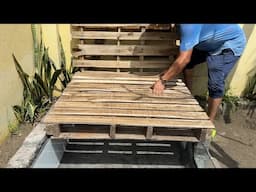 Amazing Ideas for Your Garden This Hot Summer from Pine Pallets and Cement