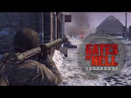 Gates of Hell Ostfront - Barely took this village, Now I have to defend it - Conquest  (Ep 12)