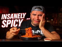 ATTEMPTING THE "WORLDS SPICIEST" RAMEN NOODLES CHALLENGE | Joel Hansen