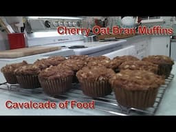 Cherry Oat Bran Muffins - who says fiber can't be fun?