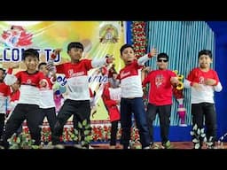 Oum Kids & OMGV Annual Function 2025 !! Tukur Tukur Dance By UKG Boys