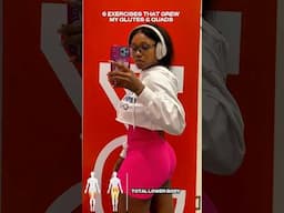 how to grow your glutes + quads🍑#legdayworkout #youtubeshortsviral #glutesworkout #shorts