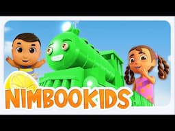 Chuk Chuk Rail Gadi, छुक छुक रेल गाड़ी, Chunnu Munnu The Do Bhai + More Nimboo Kids Cartoon Rhymes
