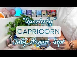 CAPRICORN "NEXT 3 MONTHS" July, Aug, Sept 2025: New Beginnings ~ You’re Rooted, Ready & Rising!