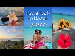 HAWAII VLOG 2025:*Pillbox Hike, Lanikai, Byodo-In Temple, Makapu'u, Hanauma Bay, China Walls, Ramen*