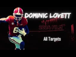 Dominic Lovett 2024 Film - All Targets
