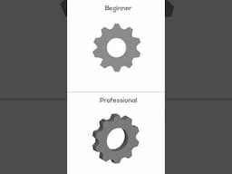 Beginner vs. Professional Graphic Designer #shorts