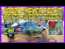 Horizon Mexico Circuit But It's RALLY! - Forza Horizon 5 Event Lab - Subaru WRX STI
