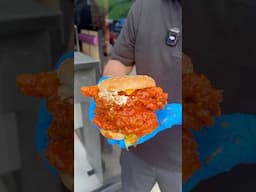 QUAD SPICY CHICKEN BURGER IN MANCHESTER!