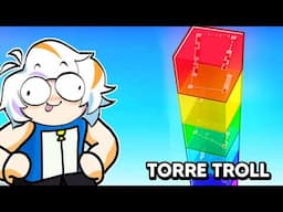 JUGUE LA TORRE MAS TROLL COMPLETO (TROLL TOWER ROBLOX)
