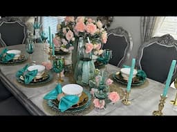 OLD MONEY DINING ROOM UPDATES | SPRING REFRESH #decoratewithme #oldmoneyaesthetic #springdecor