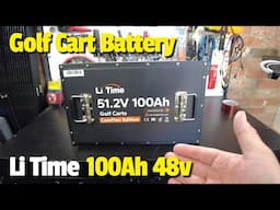 Li Time 48V 100Ah Lithium Golf Cart Battery