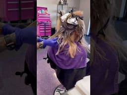 How to handle crisp hair #schaumburg #hairstyle #balayage #hairmakeover #highlights #hairstylist
