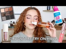 WHAT I BOUGHT AT THE DRUGSTORE - chit chat try on haul