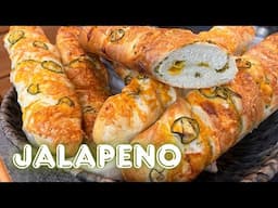 12 Loaves Of Jalapeño Cheddar French Bread Baguettes