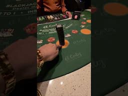 $4K ALL IN..  #vegas #blackjack #casino
