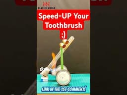 Toothbrush Runs on Sound - Thermoacoustic engine experiment #diy #shorts #experiment