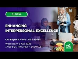 Enhancing Interpersonal Excellence