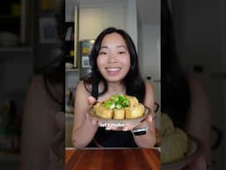 Fried tofu is so tasty!