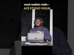 Realistic AI Violin? Testing the ACE Studio Plugin