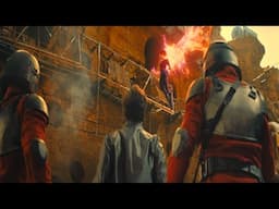 Soldiers try to kill a bounty hunter, completely unaware that she’s a fire hawk goddess
