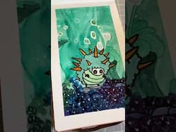Drawing Queen's Gardens from Hollow Knight !! (#shorts)