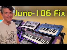 Fixing My 40-year-old Roland Juno-106 - How To Fix Jack Problems