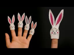 How to Make a Bunny Puppet with Just a Napkin – Easy and Fun!