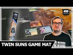 Star Wars Unlimited Twin Suns "Battle Zone" Game Mat Review