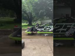 Red Beards Summer Nationals Rain Out Minute. #redbeard  #dirtcarracing #summernationals #jasonfeger