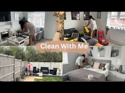 Clean With Me: Keeping On Top Of Things During The School Holidays🤍 Cleaning Motivation, Single Mum🤍
