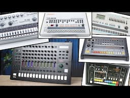 The Iconic Vintage Roland Drum Machines