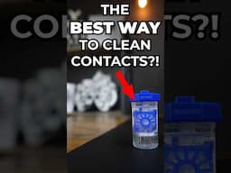 How To Clean Your Contact Lenses With Clear Care Plus (Hydrogen Peroxide)