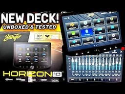 New Stinger Horizon 10 with giant multimedia display Unboxed, wired up & distortion tested