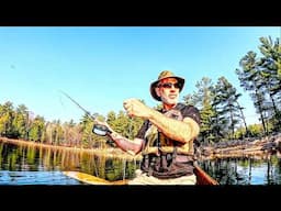 Solo Camping on an Island, Venison on an Open Fire, Fly Fishing and Canoeing