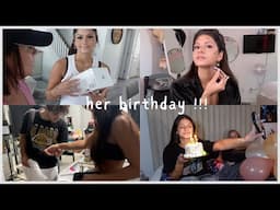 SPEND  DAYS WITH US. !!!Reaction ,grwm ,Keilly's 18th birthday !!! vlog#1183