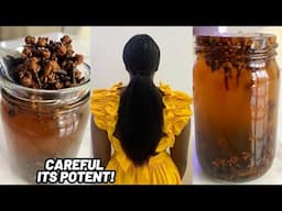 The Perfect CLOVES Water Recipe | Extreme Hair Growth😱