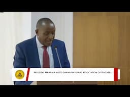 President Mahama Meets Ghana National Association of Teachers || 11th June 2025
