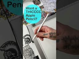 DIY Thick Apple Pencil Grip 🔥