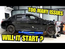 Will my WRECKED Mercedes E63s start ?