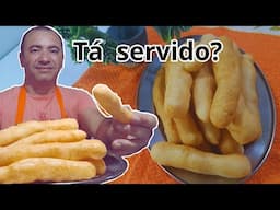 Biscoito De Polvilho Frito Que NÃO ESTOURA!!