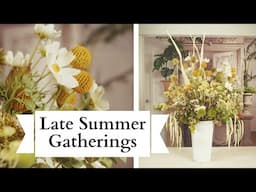 End of Summer  Floral Gatherings | Floristry Design Tutorial